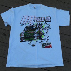 Chase Authentics White Dale Jr Graphic Tee